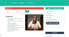 Desktop Screenshot of jobisite.com